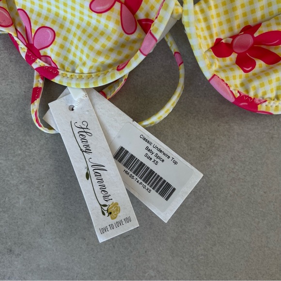 NWT HEAVY MANNERS BABY SPICE CLASSIC UNDERWIRE TOP - Picture 7 of 10